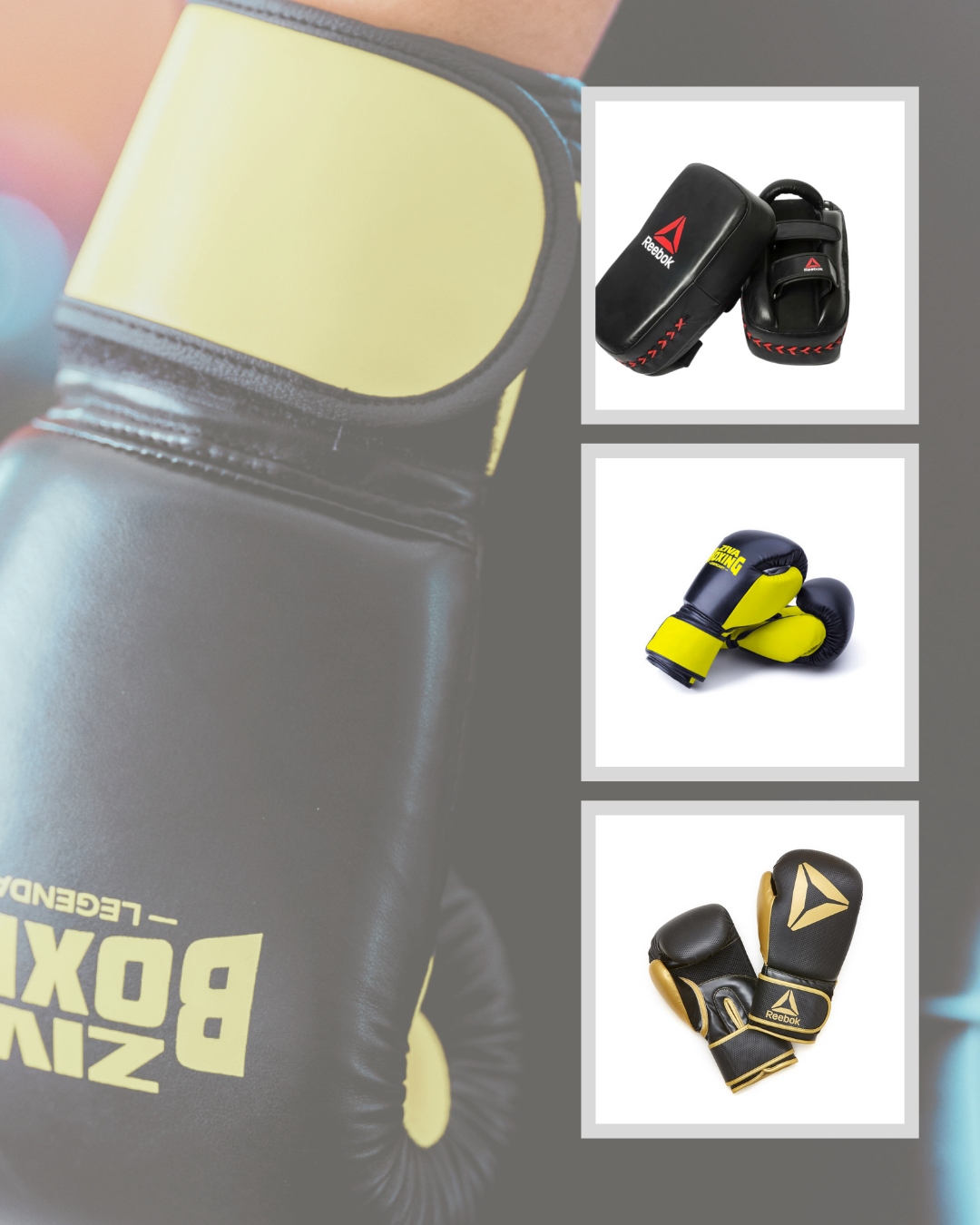 GUANTES Y GUANTILLAS DE BOXEO