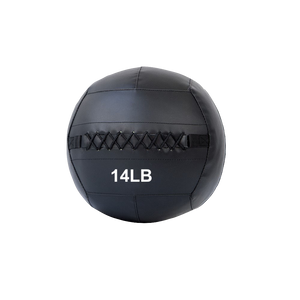Wall Ball Doble costura Negro- De 12 LB a 20 LB