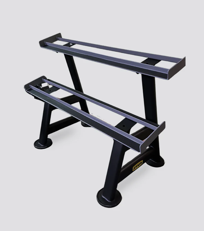 Soporte para mancuernas hexagonal ZIVA de 6 pares