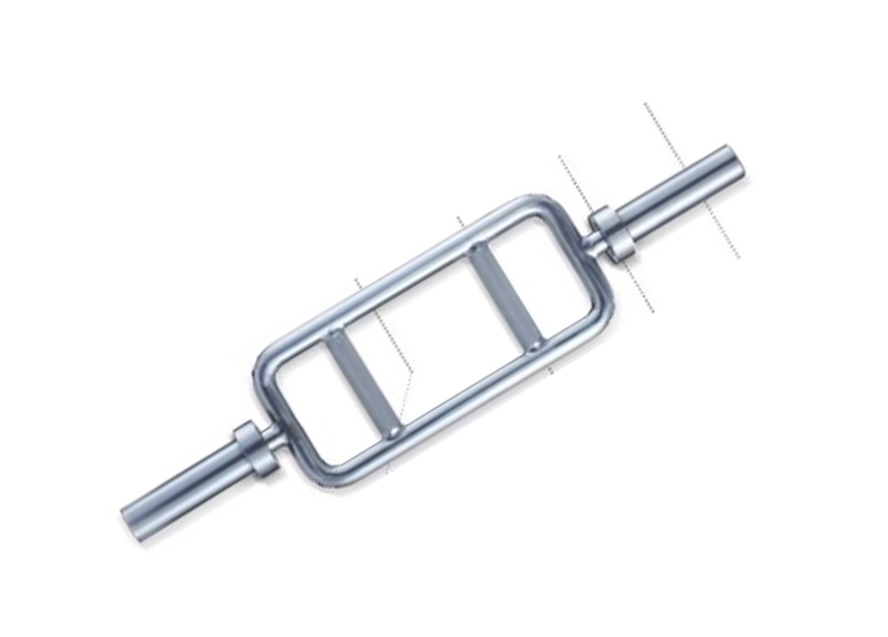 Barra Olímpica de Tríceps Cromada 76cm