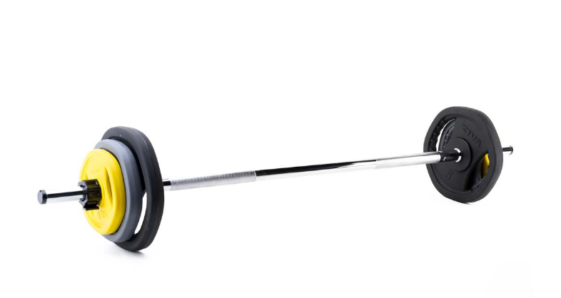 Juego Body Pump Negro/Amarillo ZIVA Classic