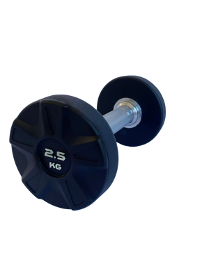 Mancuerna Uretano Premium. Agarre inox