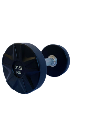 Mancuerna Uretano Premium. Agarre inox