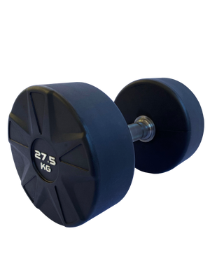 Mancuerna Uretano Premium. Agarre inox