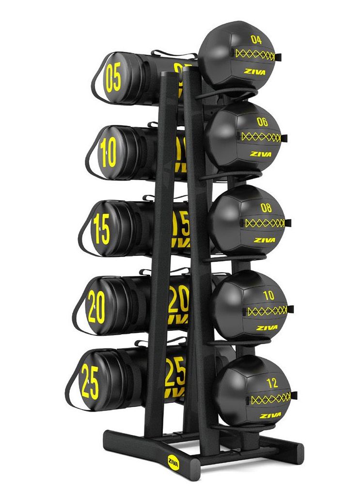 Soporte vertical de almacenamiento Performance para Wall Balls y power Bags ZIVA (10 piezas)