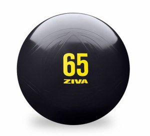 Fitball ZIVA Clásico 55cm Negro