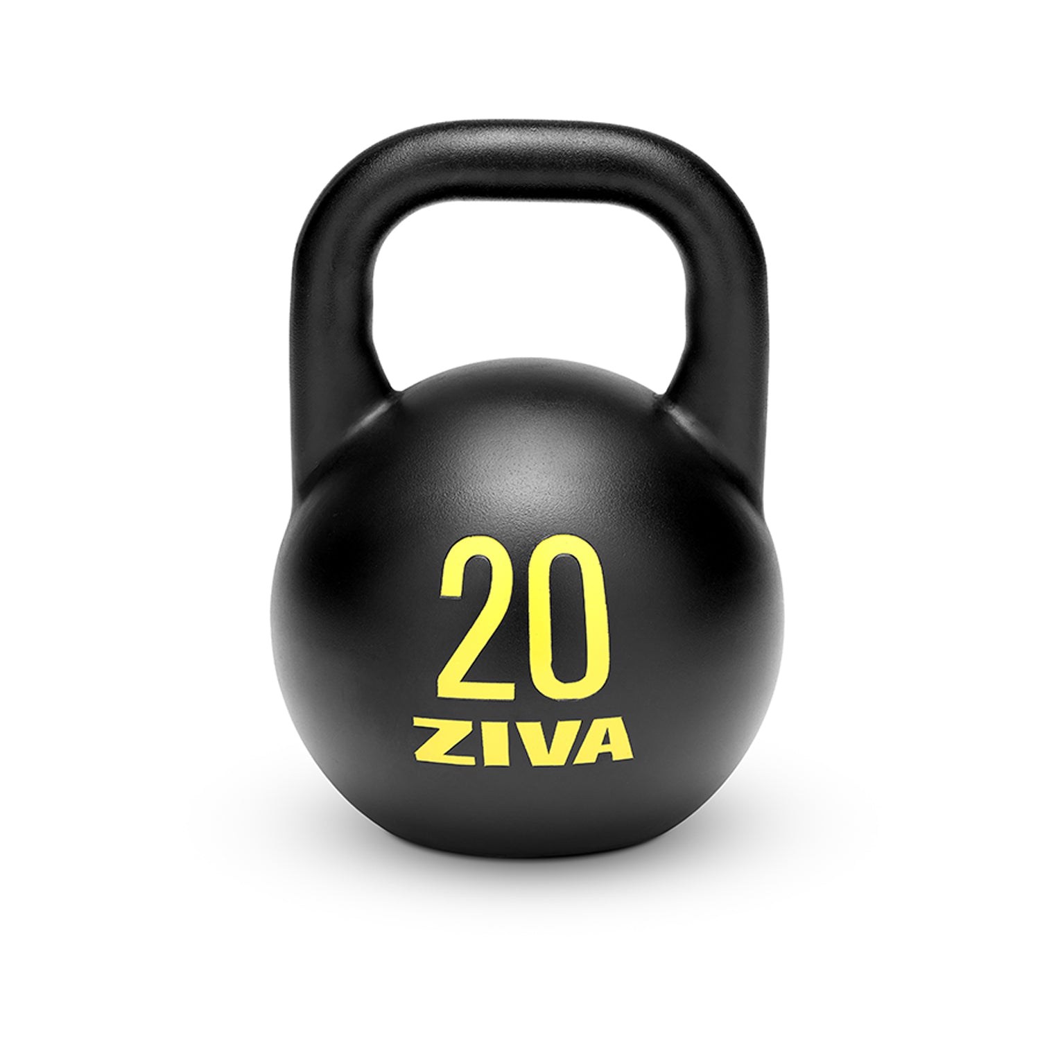 Kettlebell de competición con acabado de acero de 4 kg a 36 Kg. ZIVA