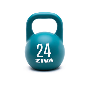 Kettlebell de competición con acabado de acero 4 kg a 36 Kg. ZIVA