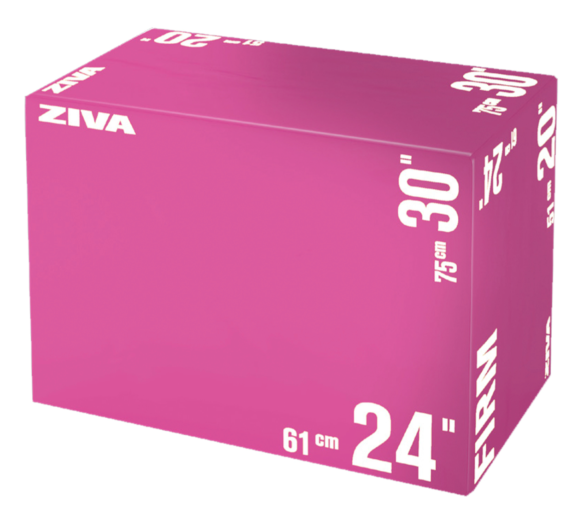 Cajón pliométrico Chic en Rosa y Turquesa